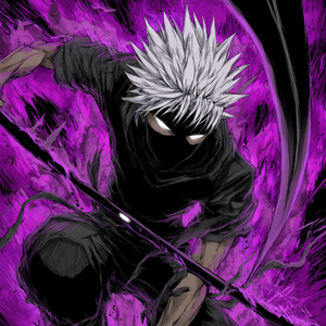 Spiky White Haired Warrior Vinyl Car Decal Sticker – Waterproof & UV-Resistant 3.4133333333333336"