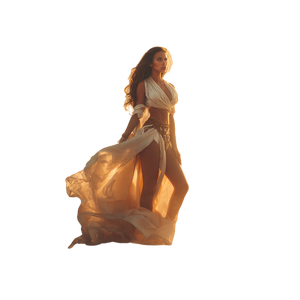 Desert Fashion Muse V7 Vinyl Car Decal Sticker – Waterproof & UV-Resistant 3.4133333333333336"