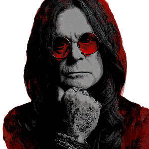 Ozzy Osbourne V7 Vinyl Car Decal Sticker – Waterproof & UV-Resistant 3.4133333333333336"