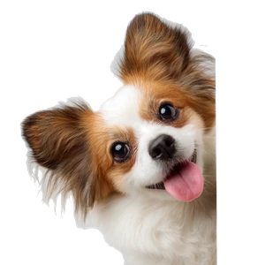 Cute Papillon Pose Vinyl Car Decal Sticker – Waterproof & UV-Resistant 3.4133333333333336"