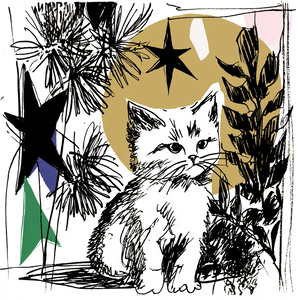 Adorable Kitten Tale Vinyl Car Decal Sticker – Waterproof & UV-Resistant 3.4133333333333336"