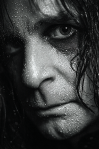 Ozzy Osbourne Portrait V7 Vinyl Car Decal Sticker – Waterproof & UV-Resistant 4.4
