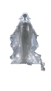 Crystal Goddess Mikoto Vinyl Car Decal Sticker – Waterproof & UV-Resistant 9.706666666666667"