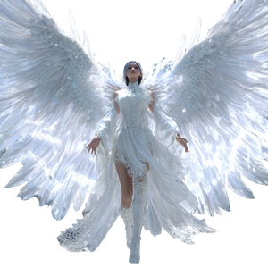 Radiant Angel V10 Vinyl Car Decal Sticker – Waterproof & UV-Resistant 3.4133333333333336"
