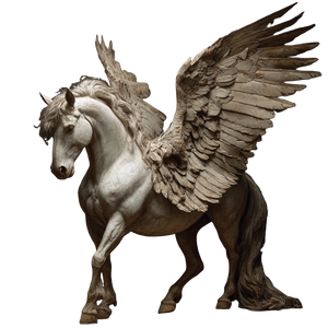 Pegasus Horse Vinyl Car Decal Sticker – Waterproof & UV-Resistant 3.4133333333333336"