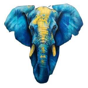 Graffiti Elephant Vinyl Car Decal Sticker – Waterproof & UV-Resistant 3.4133333333333336"