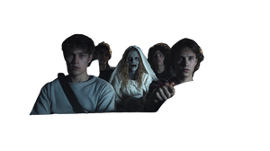 Ghostly Road Encounter Vinyl Car Decal Sticker – Waterproof & UV-Resistant 2.72"