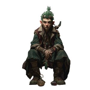 Dark Fantasy Gnome V2 Vinyl Car Decal Sticker – Waterproof & UV-Resistant 3.4133333333333336"