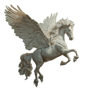 Pegasus V9 Vinyl Car Decal Sticker – Waterproof & UV-Resistant 3.4133333333333336"