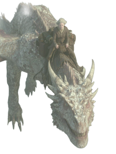 Dragon With Rider V4 Vinyl Car Decal Sticker – Waterproof & UV-Resistant 8.213333333333333"