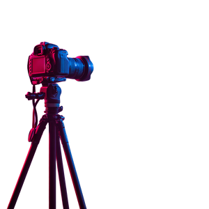 Cyberpunk Camera Setup Vinyl Car Decal Sticker – Waterproof & UV-Resistant 3.4133333333333336"