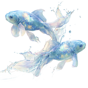 Glowing Bioluminescent Fish Vinyl Car Decal Sticker – Waterproof & UV-Resistant 3.4133333333333336"