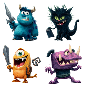 Students Vs Monsters Vinyl Car Decal Sticker – Waterproof & UV-Resistant 3.4133333333333336"