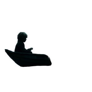Lonely Half-Elf Boy Vinyl Car Decal Sticker – Waterproof & UV-Resistant 6.826666666666667"