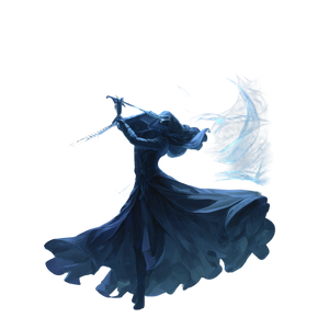 Elven Sorcerer Dance Vinyl Car Decal Sticker – Waterproof & UV-Resistant 3.4133333333333336"