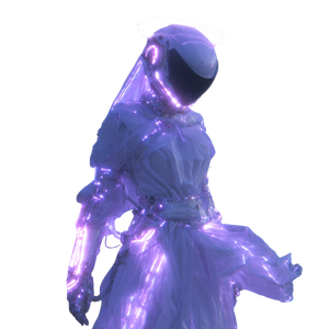 Glowing Desert Angel Vinyl Car Decal Sticker – Waterproof & UV-Resistant 3.4133333333333336"