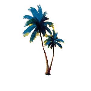 Tall Palm Tree V3 Vinyl Car Decal Sticker – Waterproof & UV-Resistant 3.4133333333333336"
