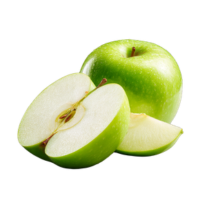 Green Apple Slices Vinyl Car Decal Sticker – Waterproof & UV-Resistant 6.826666666666667"