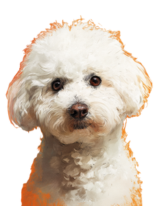 Bichon Frise Portrait V2 Vinyl Car Decal Sticker – Waterproof & UV-Resistant 4.1066666666666665"