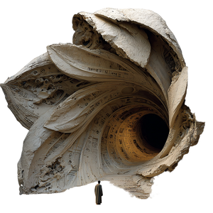 Biomechanical Desert Flower V2 Vinyl Car Decal Sticker – Waterproof & UV-Resistant 3.4133333333333336"
