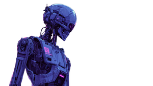Killer Robot Artist Vinyl Car Decal Sticker – Waterproof & UV-Resistant 5.4