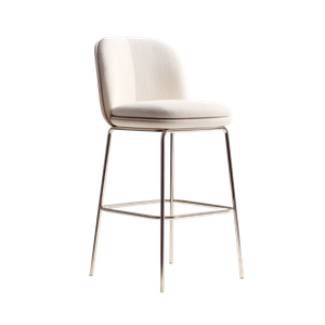 Modern Bar Stool Vinyl Car Decal Sticker – Waterproof & UV-Resistant 3.4133333333333336"