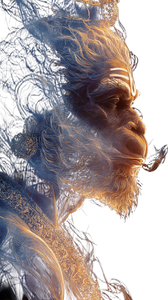 Hanuman'S Mantra Ripples Vinyl Car Decal Sticker – Waterproof & UV-Resistant 4.8533333333333335"