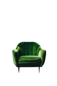 Green Armchair Vinyl Car Decal Sticker – Waterproof & UV-Resistant 4.4