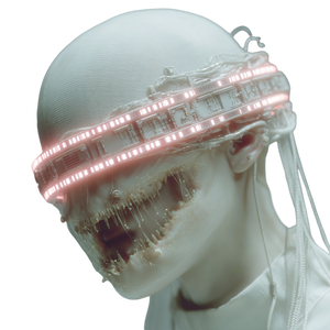 Cybernetic Specter Vinyl Car Decal Sticker – Waterproof & UV-Resistant 6.826666666666667"