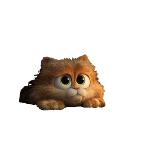 Mischievous Ginger Cat V2 Vinyl Car Decal Sticker – Waterproof & UV-Resistant 3.4133333333333336"
