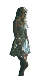Moonlight Elf Goddess Vinyl Car Decal Sticker – Waterproof & UV-Resistant 4.8533333333333335"