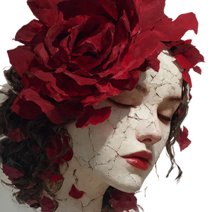 Rose-Faced Woman V2 Vinyl Car Decal Sticker – Waterproof & UV-Resistant 3.4133333333333336" Rose-Faced Woman V2 Vinyl Car Decal Sticker – Waterproof & UV-Resistant 3.4133333333333336"