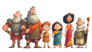 Greek Gods Cover Vinyl Car Decal Sticker – Waterproof & UV-Resistant 5.4