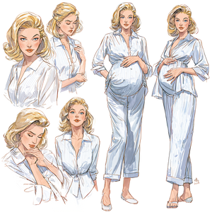 Pregnant Cartoon Woman V3 Vinyl Car Decal Sticker – Waterproof & UV-Resistant 3.4133333333333336" Pregnant Cartoon Woman V3 Vinyl Car Decal Sticker – Waterproof & UV-Resistant 3.4133333333333336"