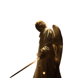 Archangel Michael Courtroom Vinyl Car Decal Sticker – Waterproof & UV-Resistant 6.826666666666667"