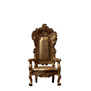 Gold Throne Vinyl Car Decal Sticker – Waterproof & UV-Resistant 3.4133333333333336"