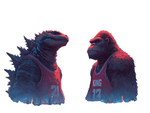 Monsters In Jerseys Vinyl Car Decal Sticker – Waterproof & UV-Resistant 6.1866666666666665"