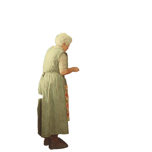 Granny Cooking Vinyl Car Decal Sticker – Waterproof & UV-Resistant 6.826666666666667"