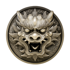 Dragon Emblem Vinyl Car Decal Sticker – Waterproof & UV-Resistant 6.826666666666667"