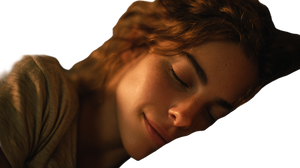 Sleeping Woman V28 Vinyl Car Decal Sticker – Waterproof & UV-Resistant 5.4
