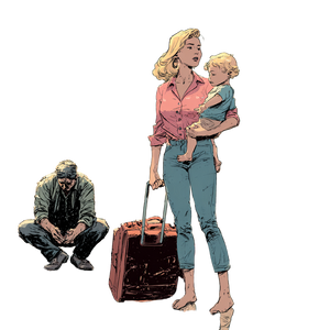 Airport Departure Scene Vinyl Car Decal Sticker – Waterproof & UV-Resistant 3.4133333333333336"