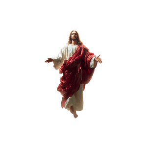 Divine Jesus Christ V21 Vinyl Car Decal Sticker – Waterproof & UV-Resistant 3.4133333333333336"