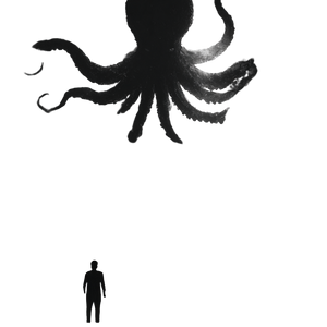 Cthulhu God Silhouette Vinyl Car Decal Sticker – Waterproof & UV-Resistant 6.826666666666667"