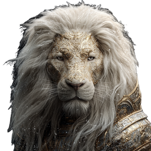 Majestic Golden Lion V8 Vinyl Car Decal Sticker – Waterproof & UV-Resistant 6.826666666666667"