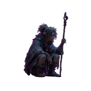 Spore Druid Halfling Vinyl Car Decal Sticker – Waterproof & UV-Resistant 3.4133333333333336"
