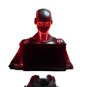 Retrofuturistic Robot V2 Vinyl Car Decal Sticker – Waterproof & UV-Resistant 6.826666666666667"