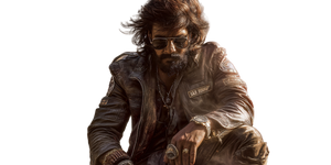Rugged South Indian Hero Vinyl Car Decal Sticker – Waterproof & UV-Resistant 2.56"