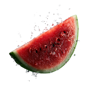 Floating Watermelon Slice V2 Vinyl Car Decal Sticker – Waterproof & UV-Resistant 3.4133333333333336"