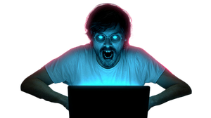 Creepy Internet Man V2 Vinyl Car Decal Sticker – Waterproof & UV-Resistant 2.72"