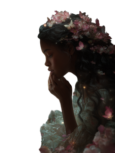 Ethereal Latin Muse Vinyl Car Decal Sticker – Waterproof & UV-Resistant 4.1066666666666665"